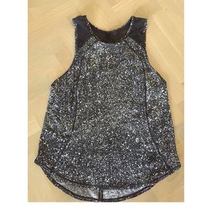 Lululemon Sculpt Tank, Splatter Print, 6